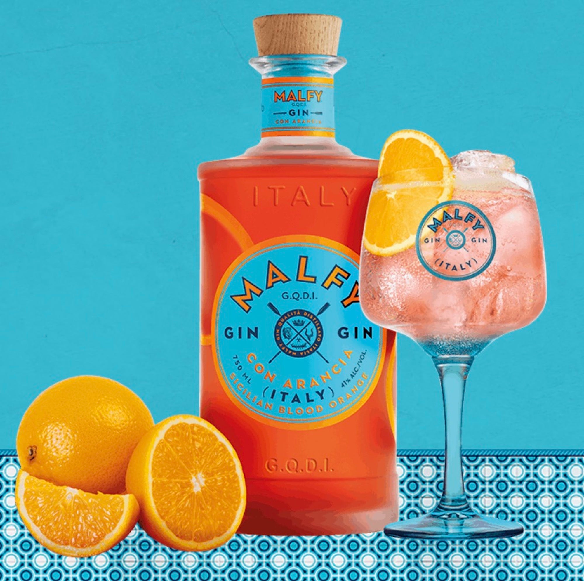 Malfy Blood Orange Gin 750ml - Luekens Wine & Spirits